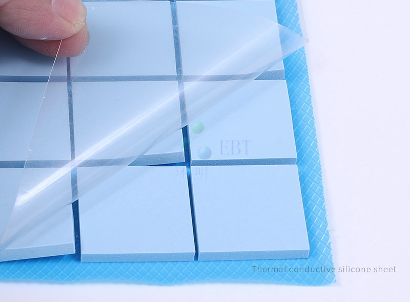 Thermal conductive silicone sheet